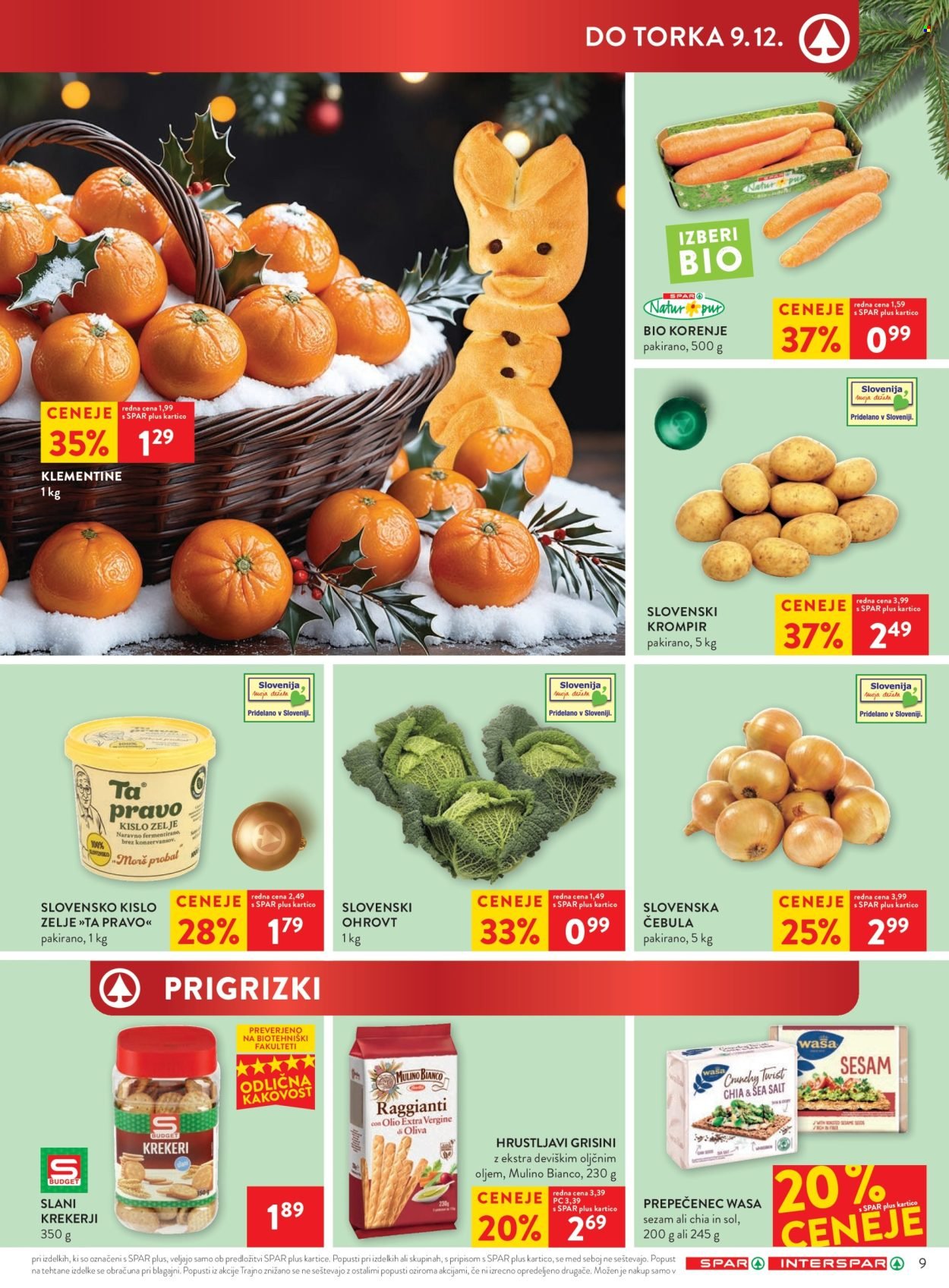 SPAR katalog - Od srede, 3. 12. 2025 (2025-12-03 - 2025-12-31)
