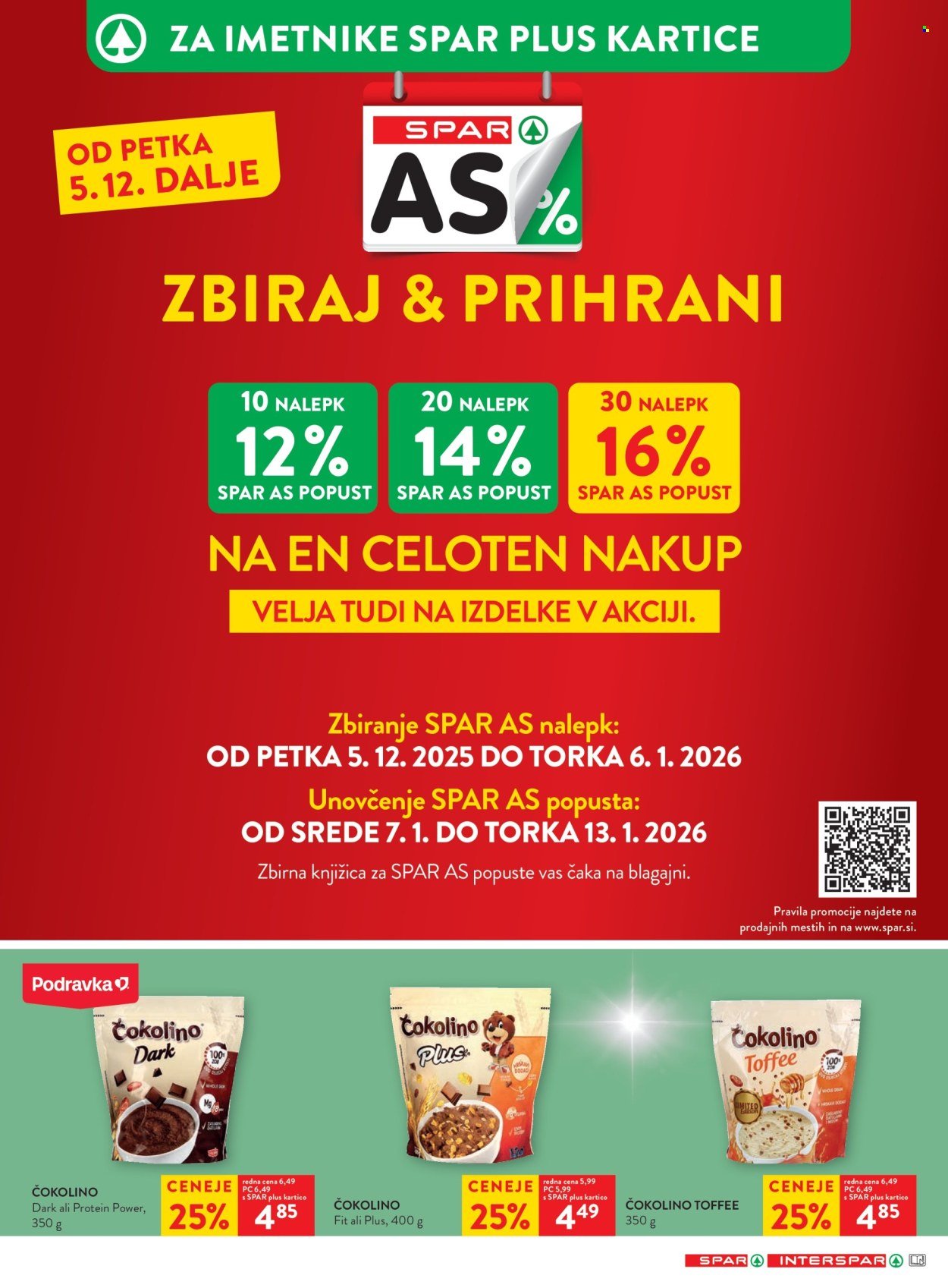 SPAR katalog - Od srede, 3. 12. 2025 (2025-12-03 - 2025-12-31)