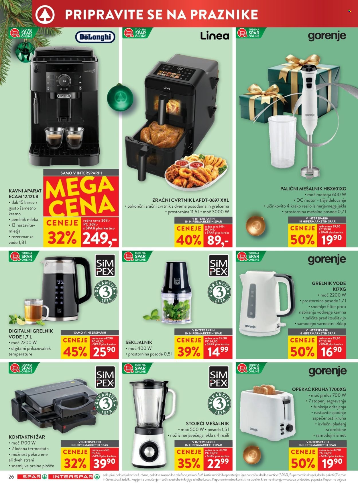 SPAR katalog - Od srede, 3. 12. 2025 (2025-12-03 - 2025-12-31)