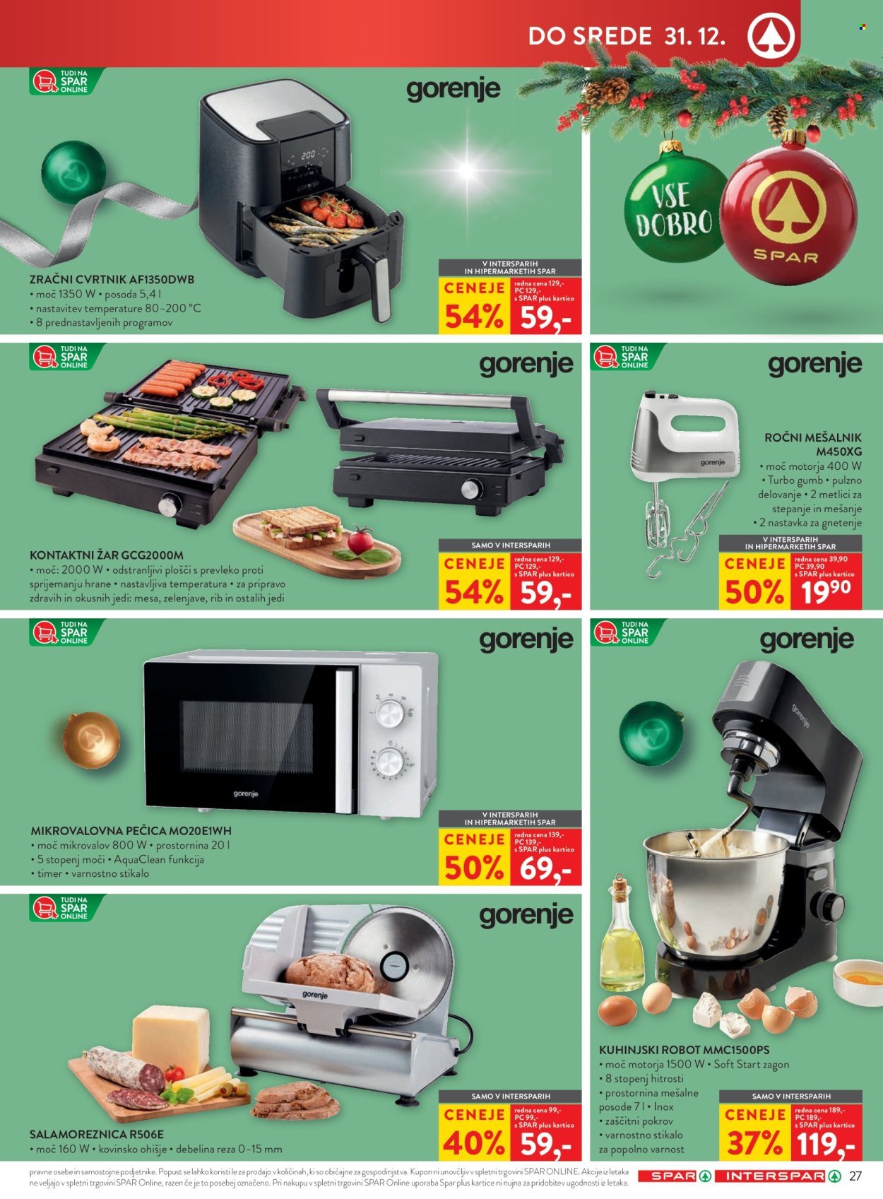 SPAR katalog - Od srede, 3. 12. 2025 (2025-12-03 - 2025-12-31)