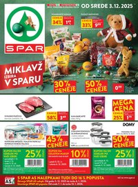 SPAR katalog - Od srede, 3. 12. 2025 (2025-12-03 - 2025-12-31)