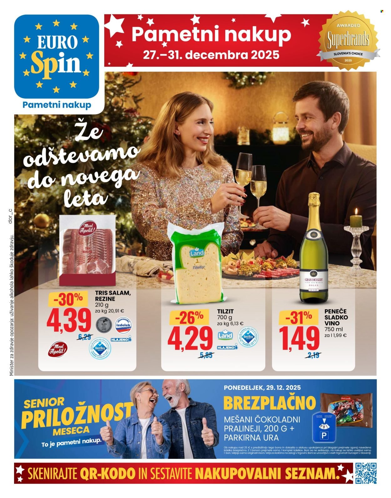 EUROSPIN katalog - Že odštevamo do novega leta (2025-12-27 - 2025-12-31)