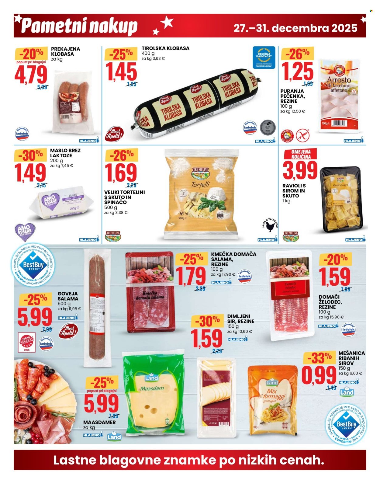 EUROSPIN katalog - Že odštevamo do novega leta (2025-12-27 - 2025-12-31)