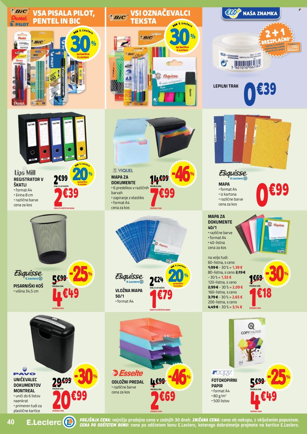 E.LECLERC katalog - Od srede, 7. 1. 2026 (2026-01-07 - 2026-01-17)