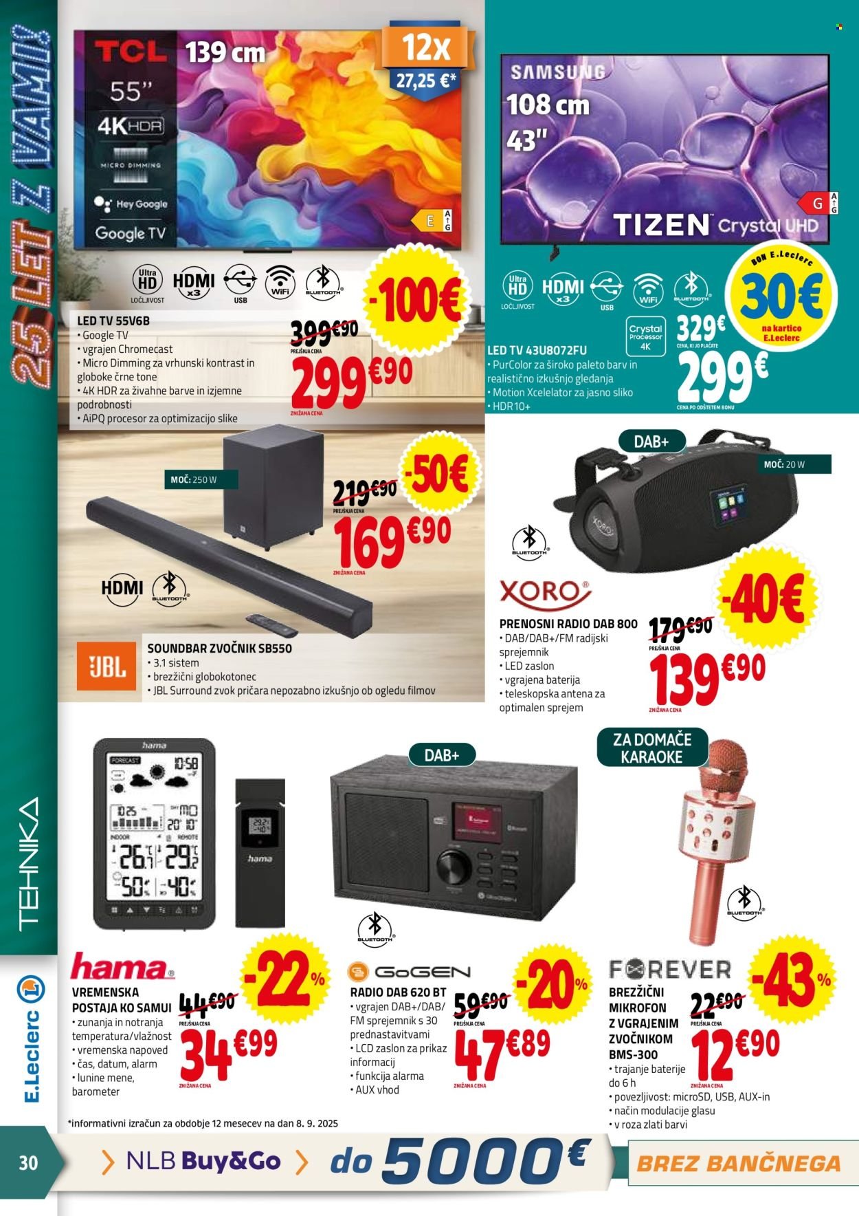 E.LECLERC katalog - Od srede, 17. 9. 2025 (2025-09-17 - 2025-09-27)