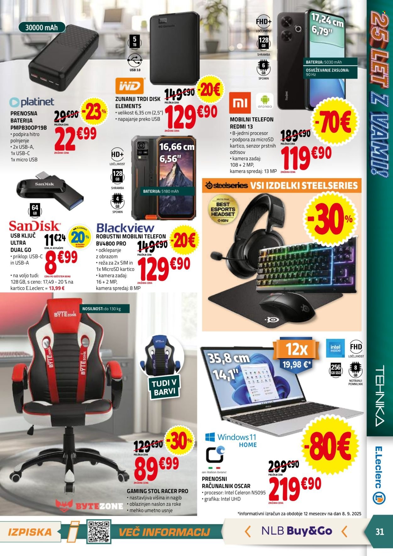 E.LECLERC katalog - Od srede, 17. 9. 2025 (2025-09-17 - 2025-09-27)