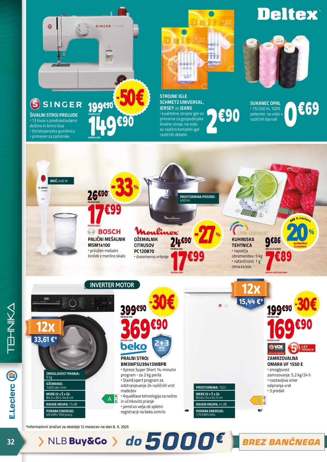 E.LECLERC katalog - Od srede, 17. 9. 2025 (2025-09-17 - 2025-09-27)