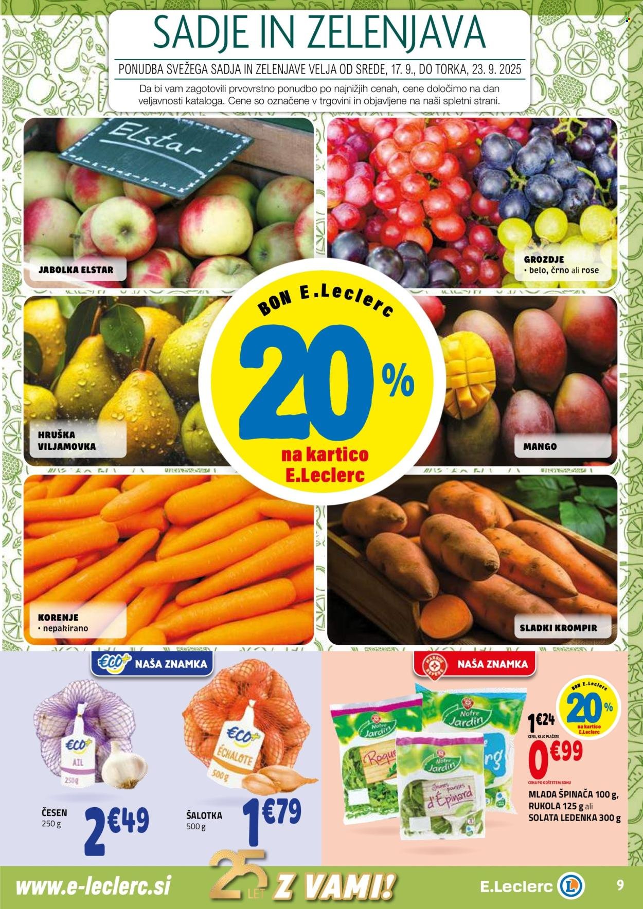 E.LECLERC katalog - Od srede, 17. 9. 2025 (2025-09-17 - 2025-09-27)