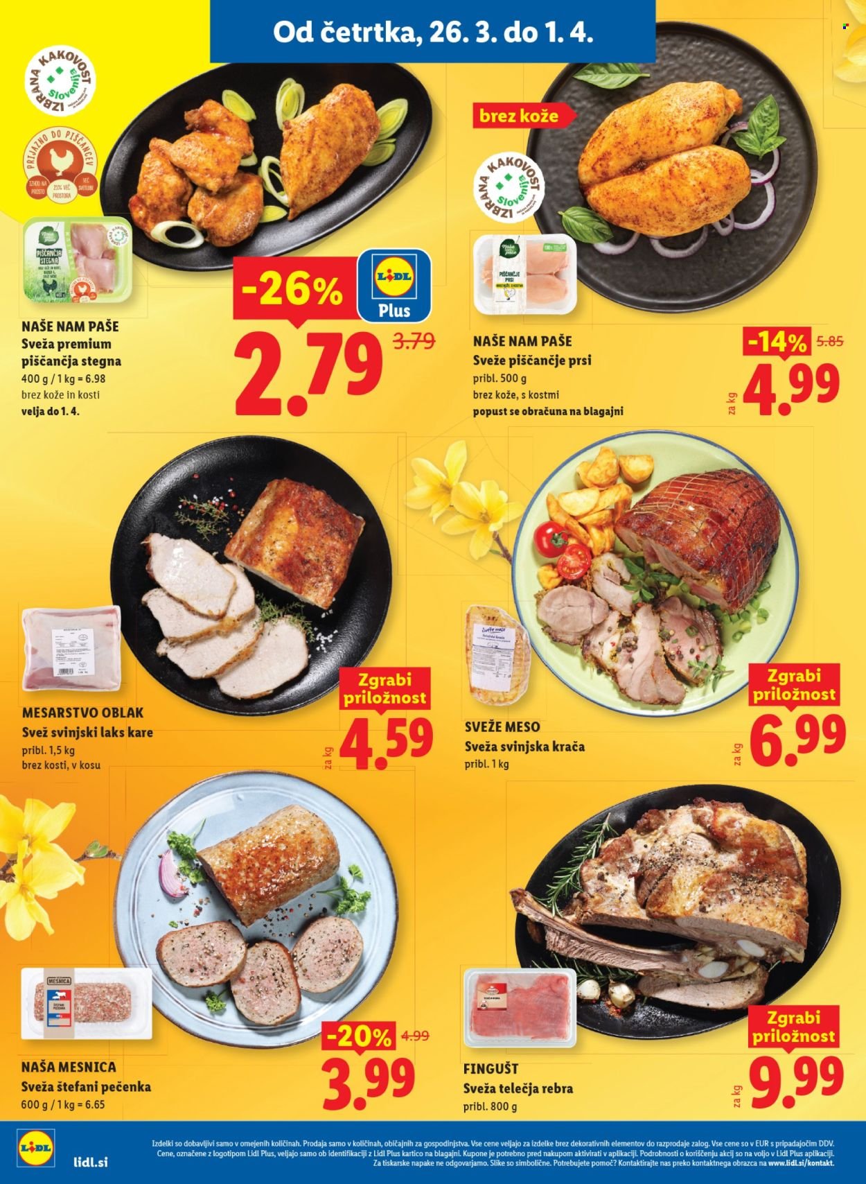 LIDL katalog - Od četrtka, 26. 3. 2026 (2026-03-26 - 2026-04-01)