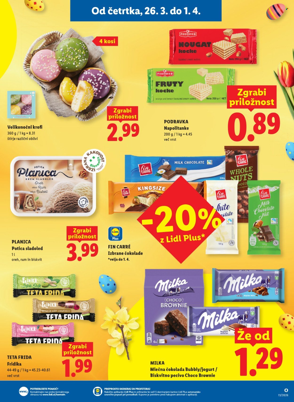 LIDL katalog - Od četrtka, 26. 3. 2026 (2026-03-26 - 2026-04-01)