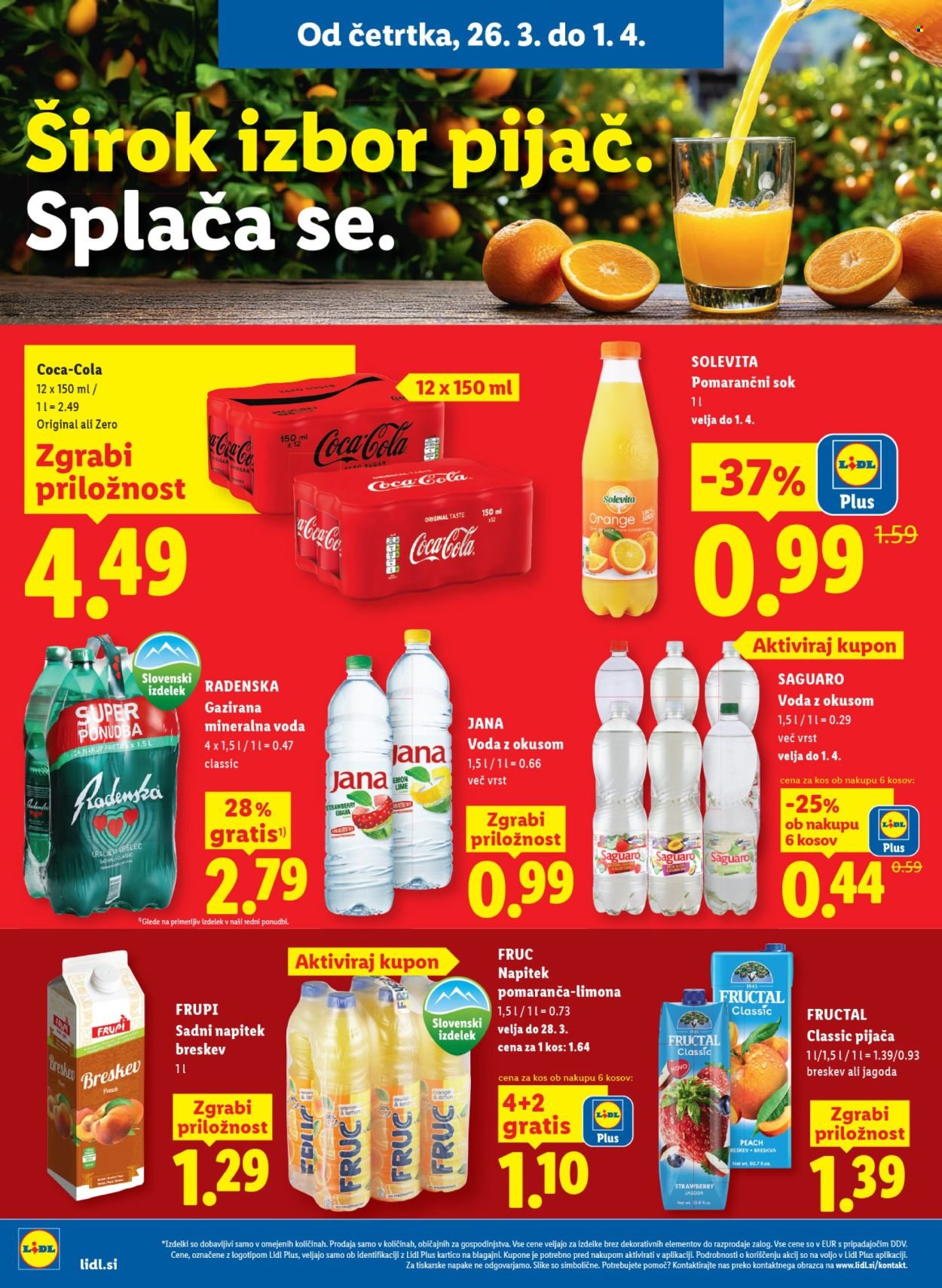 LIDL katalog - Od četrtka, 26. 3. 2026 (2026-03-26 - 2026-04-01)