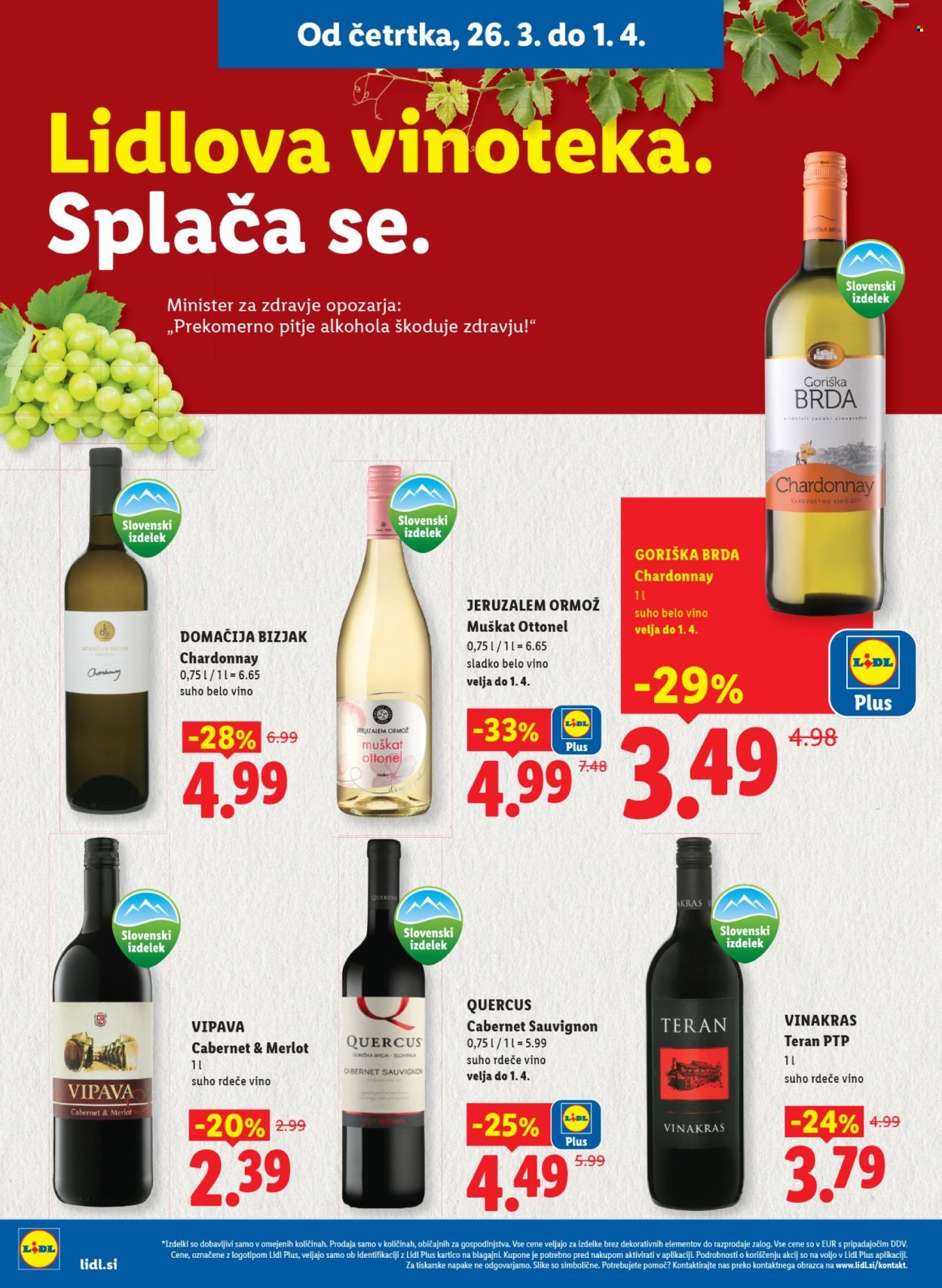 LIDL katalog - Od četrtka, 26. 3. 2026 (2026-03-26 - 2026-04-01)
