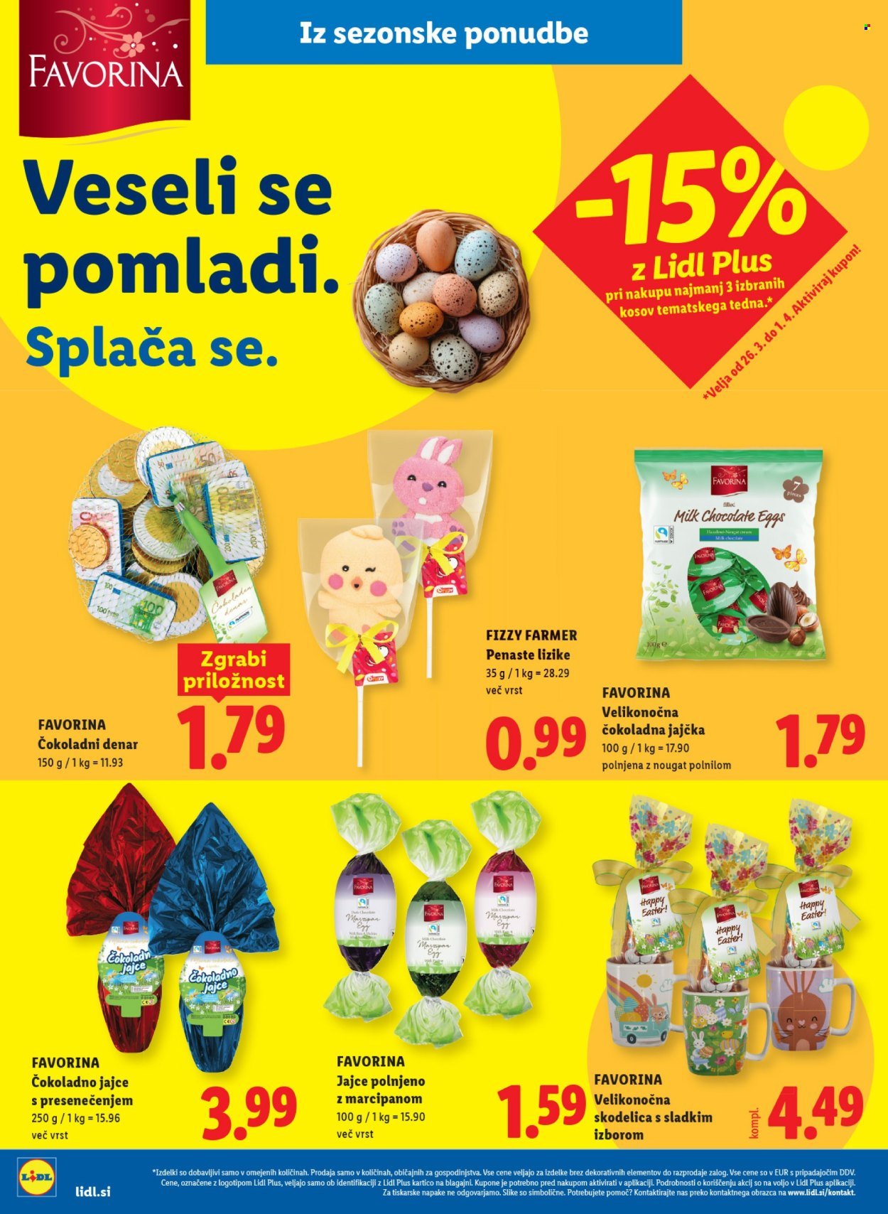 LIDL katalog - Od četrtka, 26. 3. 2026 (2026-03-26 - 2026-04-01)