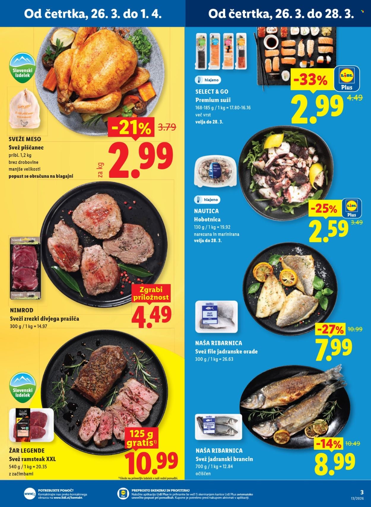 LIDL katalog - Od četrtka, 26. 3. 2026 (2026-03-26 - 2026-04-01)