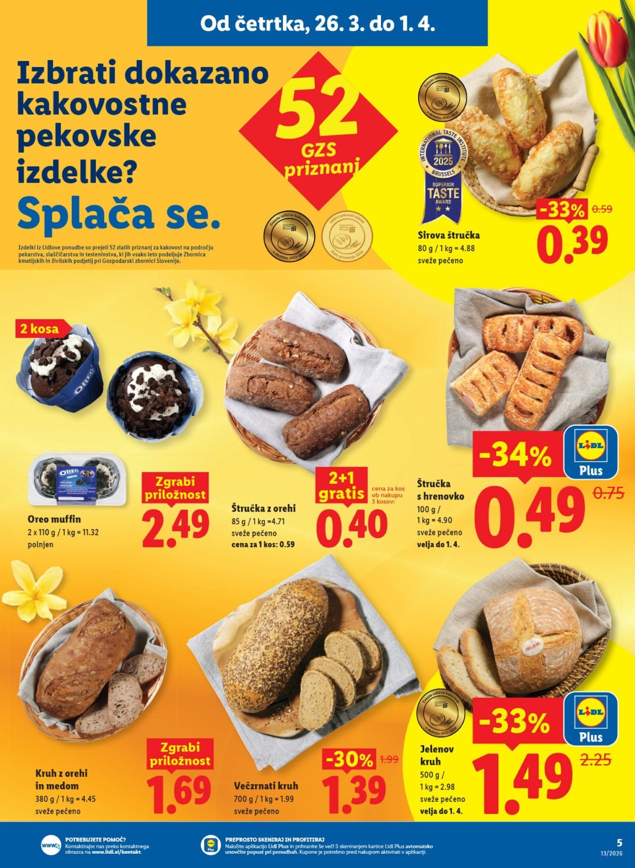LIDL katalog - Od četrtka, 26. 3. 2026 (2026-03-26 - 2026-04-01)