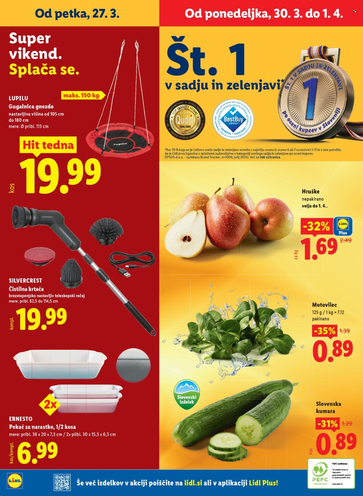 LIDL katalog - Od četrtka, 26. 3. 2026 (2026-03-26 - 2026-04-01)