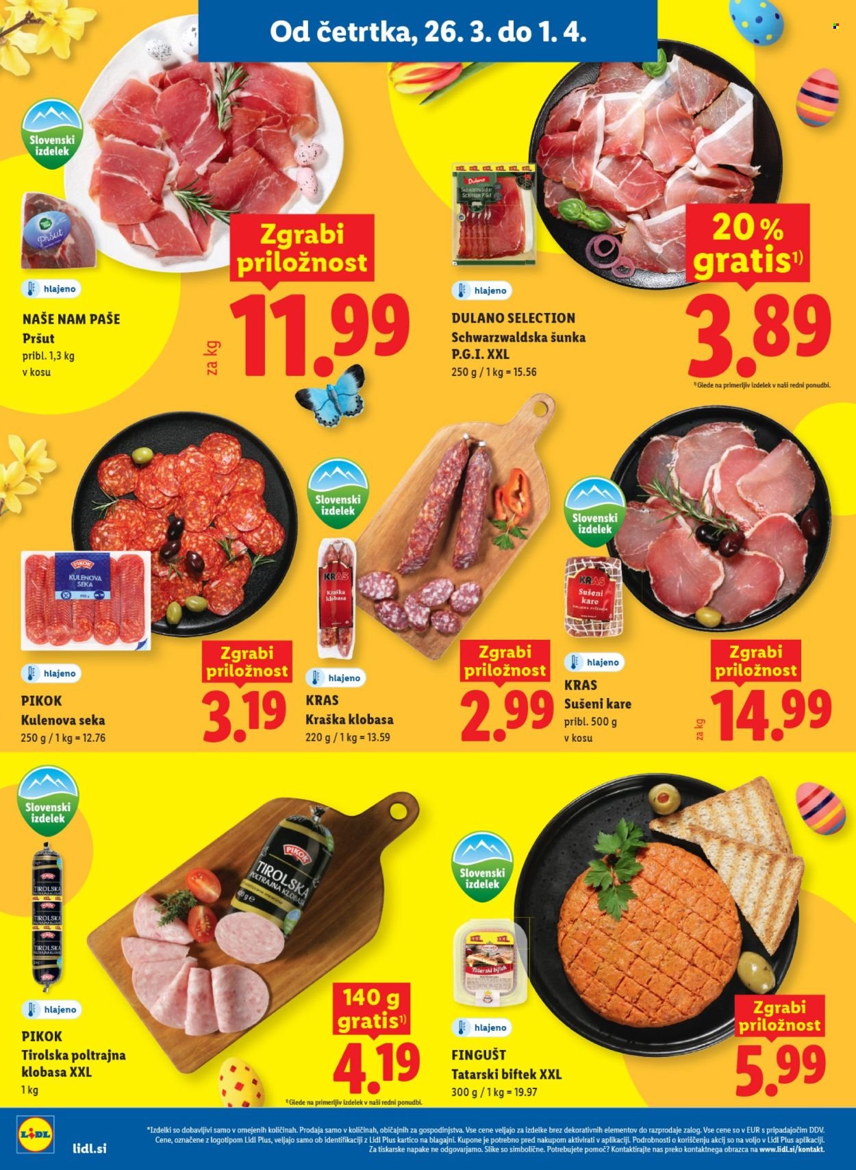 LIDL katalog - Od četrtka, 26. 3. 2026 (2026-03-26 - 2026-04-01)