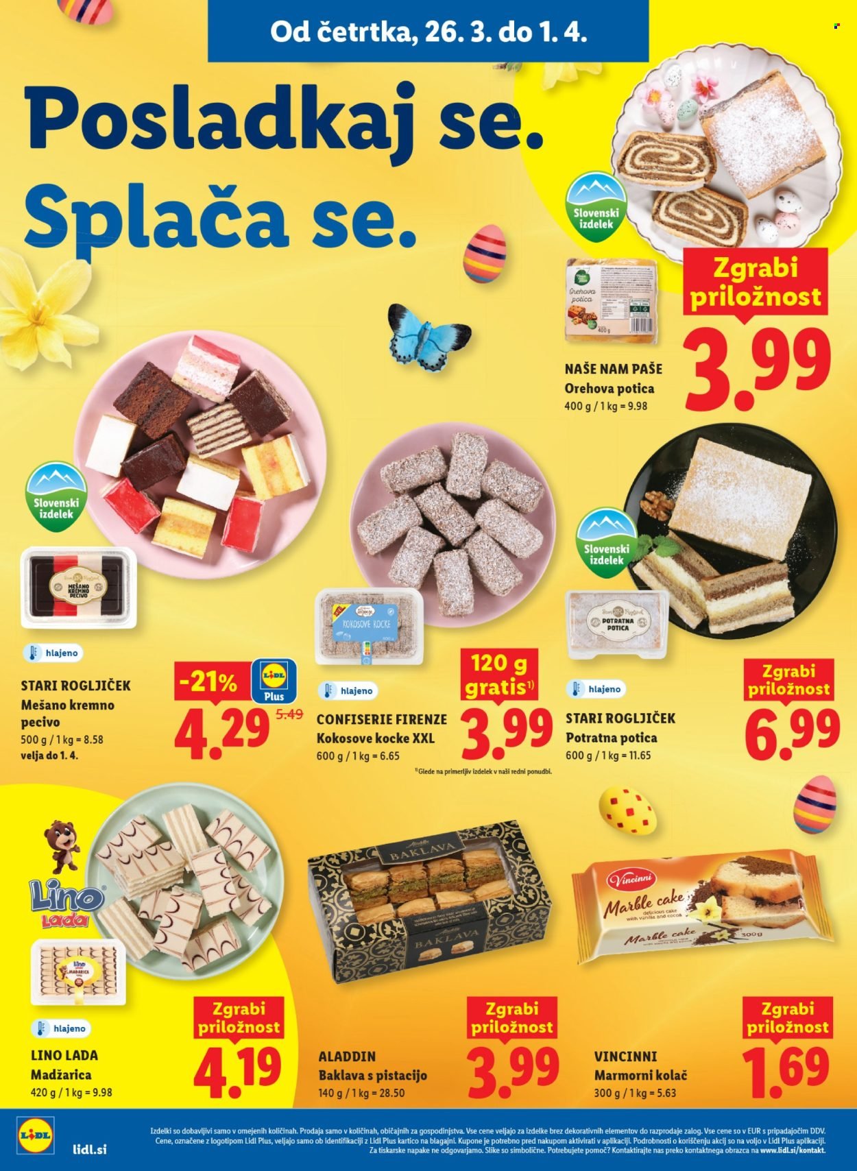 LIDL katalog - Od četrtka, 26. 3. 2026 (2026-03-26 - 2026-04-01)