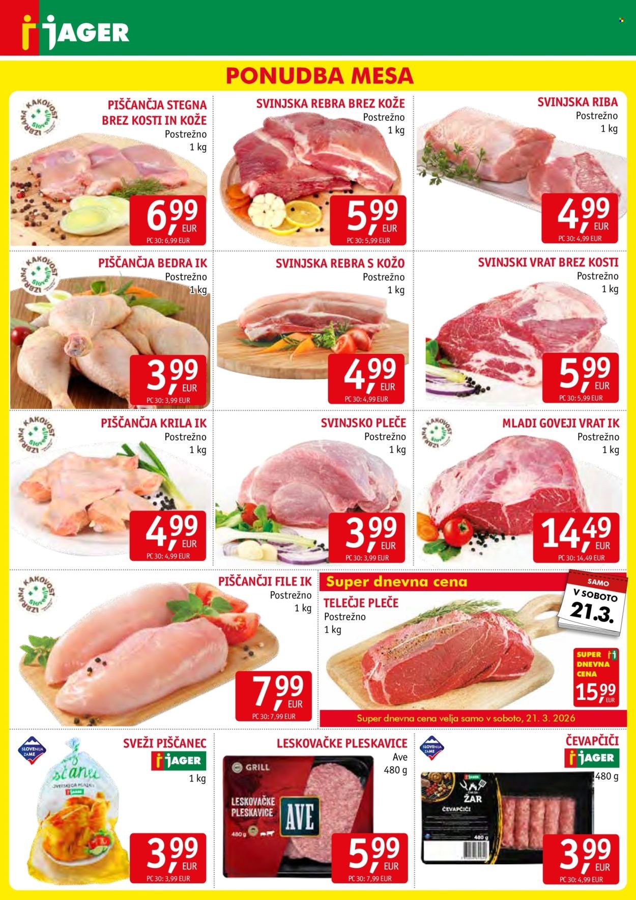 JAGER katalog - Katalog živila (2026-03-18 - 2026-03-24)