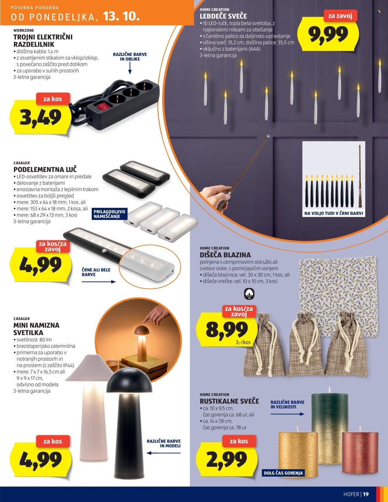 HOFER katalog - Od četrtka, 9. 10. 2025 (2025-10-09 - 2025-10-16)