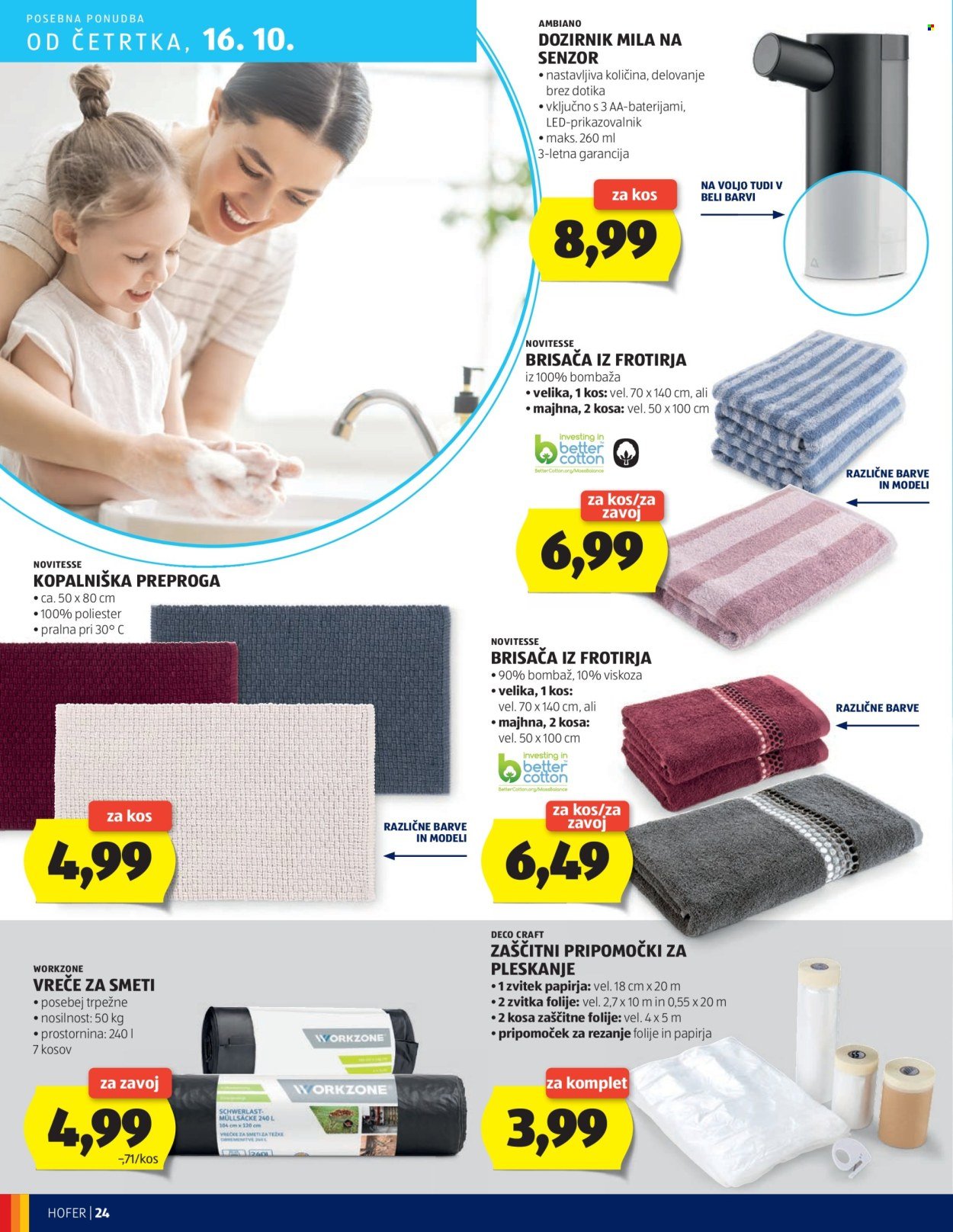 HOFER katalog - Od četrtka, 9. 10. 2025 (2025-10-09 - 2025-10-16)