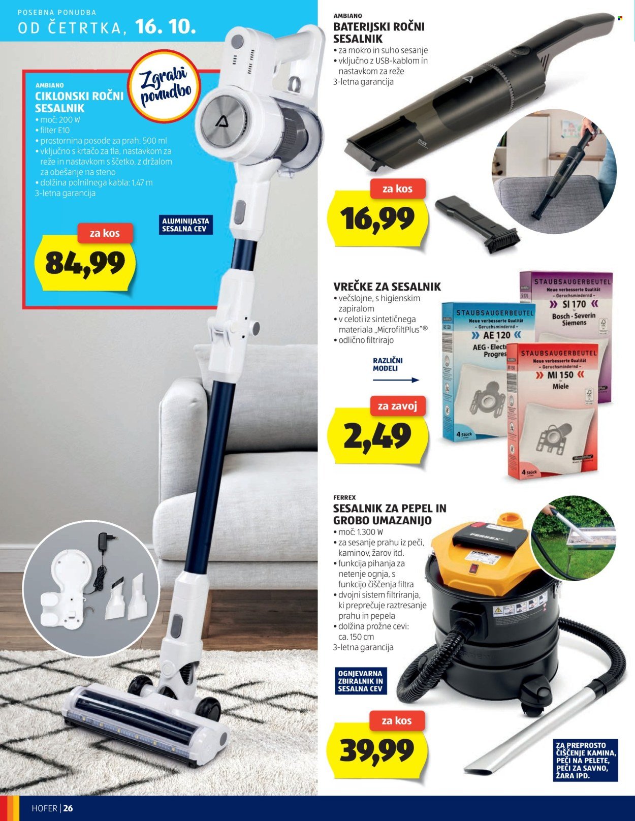 HOFER katalog - Od četrtka, 9. 10. 2025 (2025-10-09 - 2025-10-16)