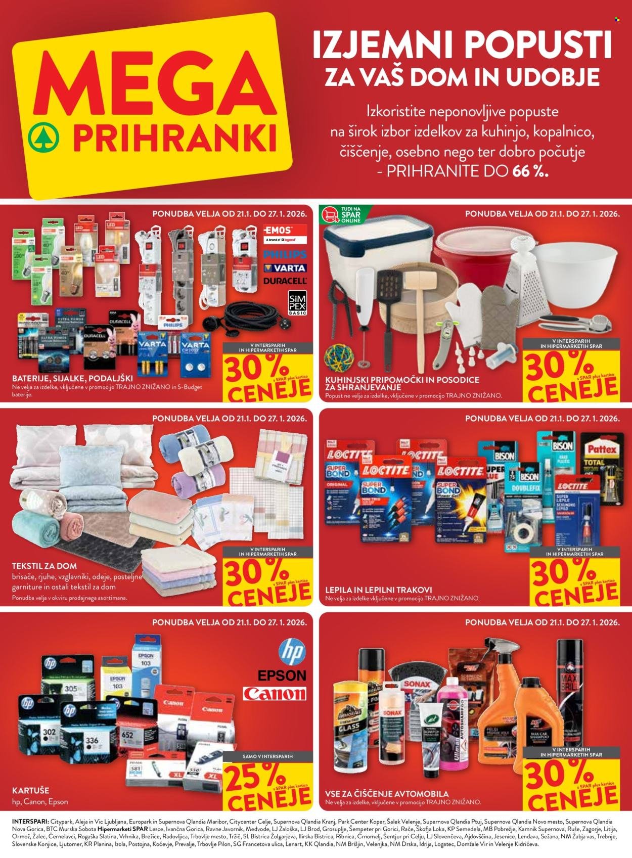 SPAR katalog - Katalog Mega SPAR prihranki (2026-01-21 - 2026-02-03)