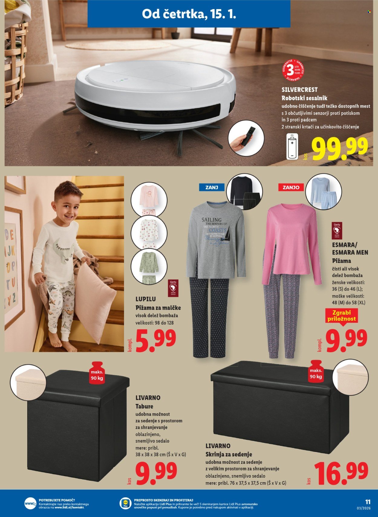 LIDL katalog - Od četrtka, 15. 1. 2026 (2026-01-15 - 2026-01-21)