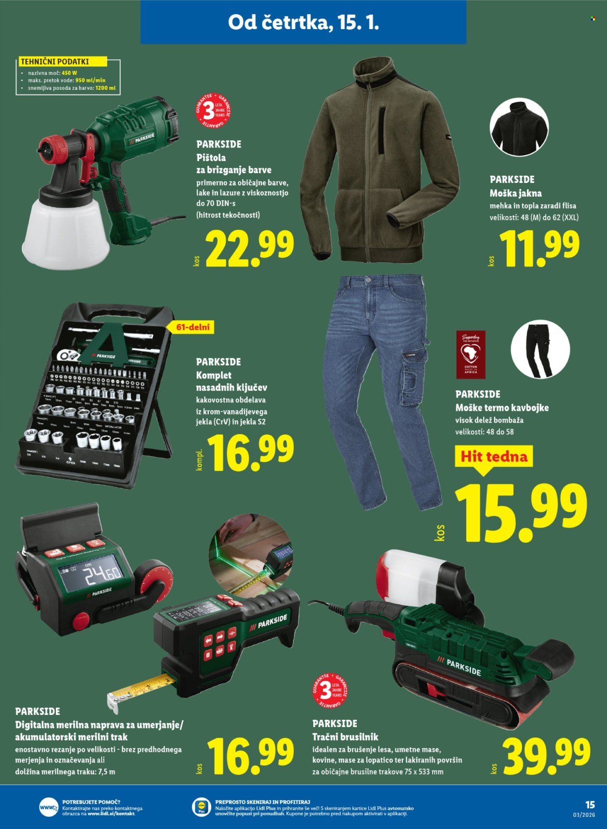 LIDL katalog - Od četrtka, 15. 1. 2026 (2026-01-15 - 2026-01-21)