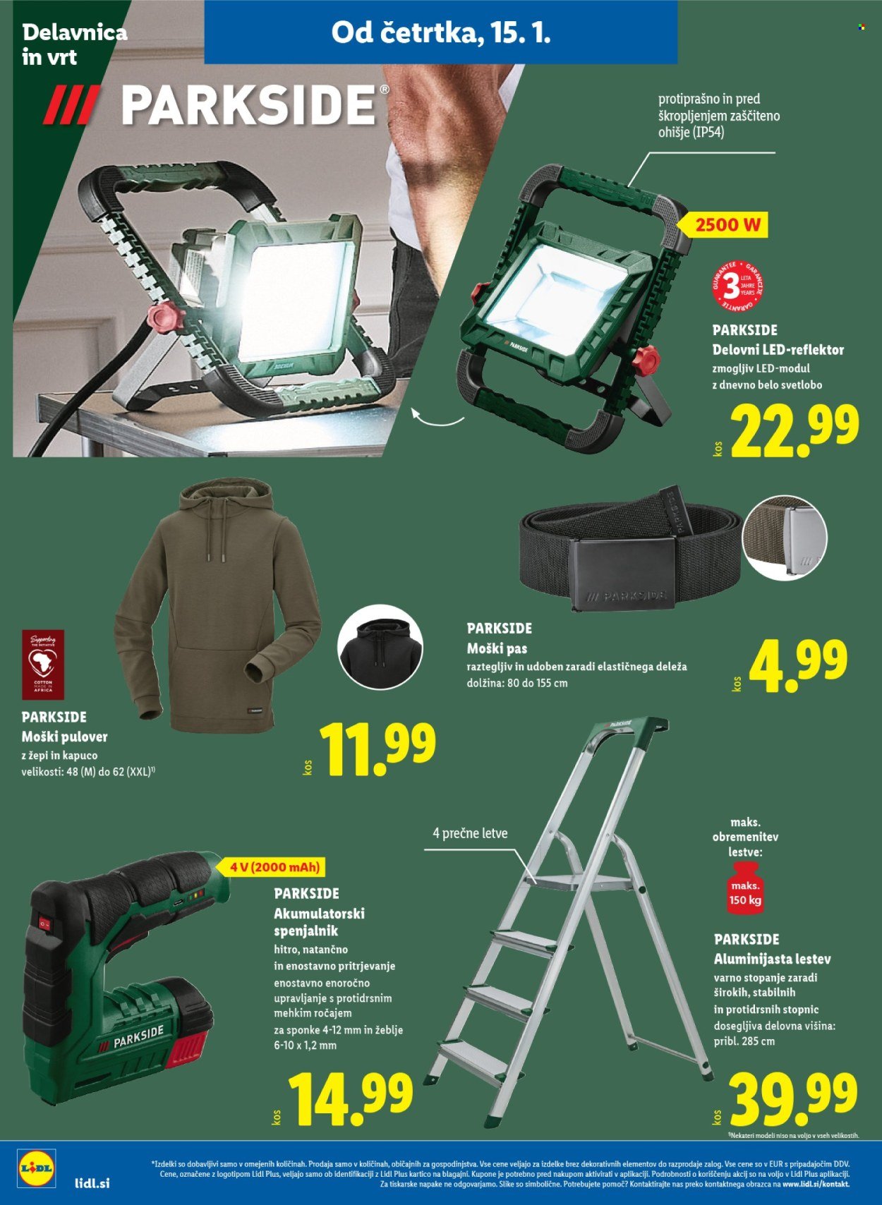 LIDL katalog - Od četrtka, 15. 1. 2026 (2026-01-15 - 2026-01-21)