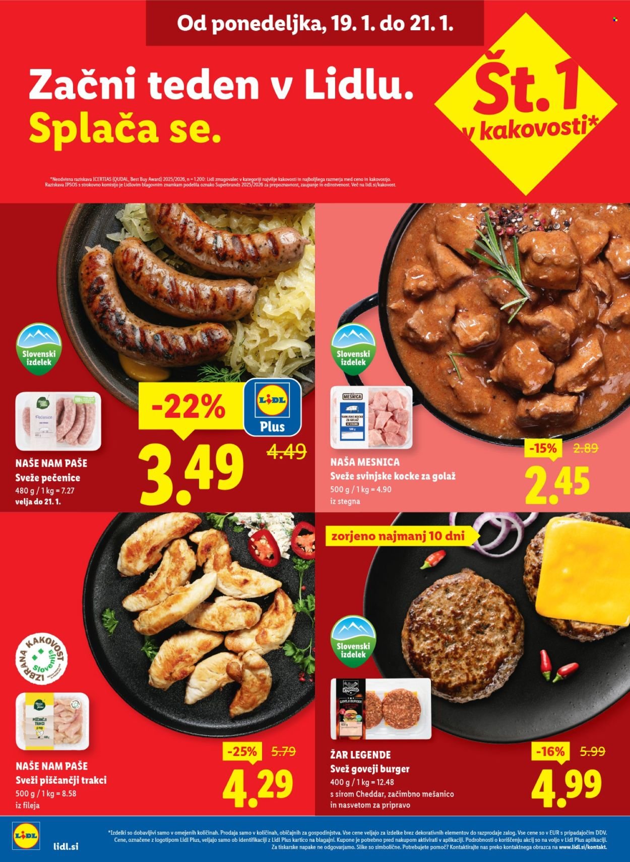 LIDL katalog - Od četrtka, 15. 1. 2026 (2026-01-15 - 2026-01-21)