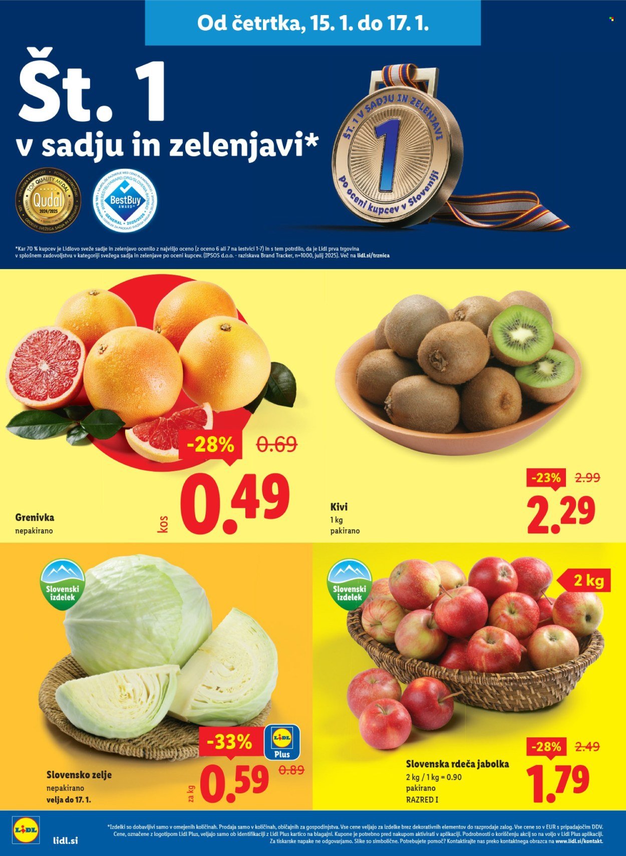 LIDL katalog - Od četrtka, 15. 1. 2026 (2026-01-15 - 2026-01-21)