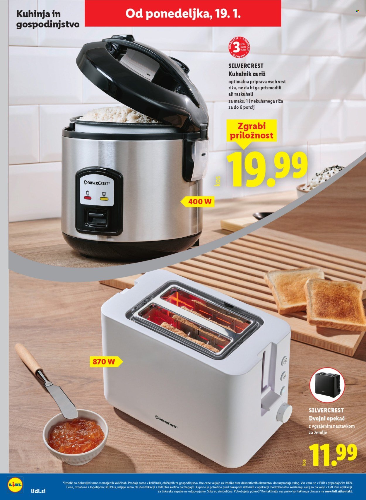 LIDL katalog - Od četrtka, 15. 1. 2026 (2026-01-15 - 2026-01-21)