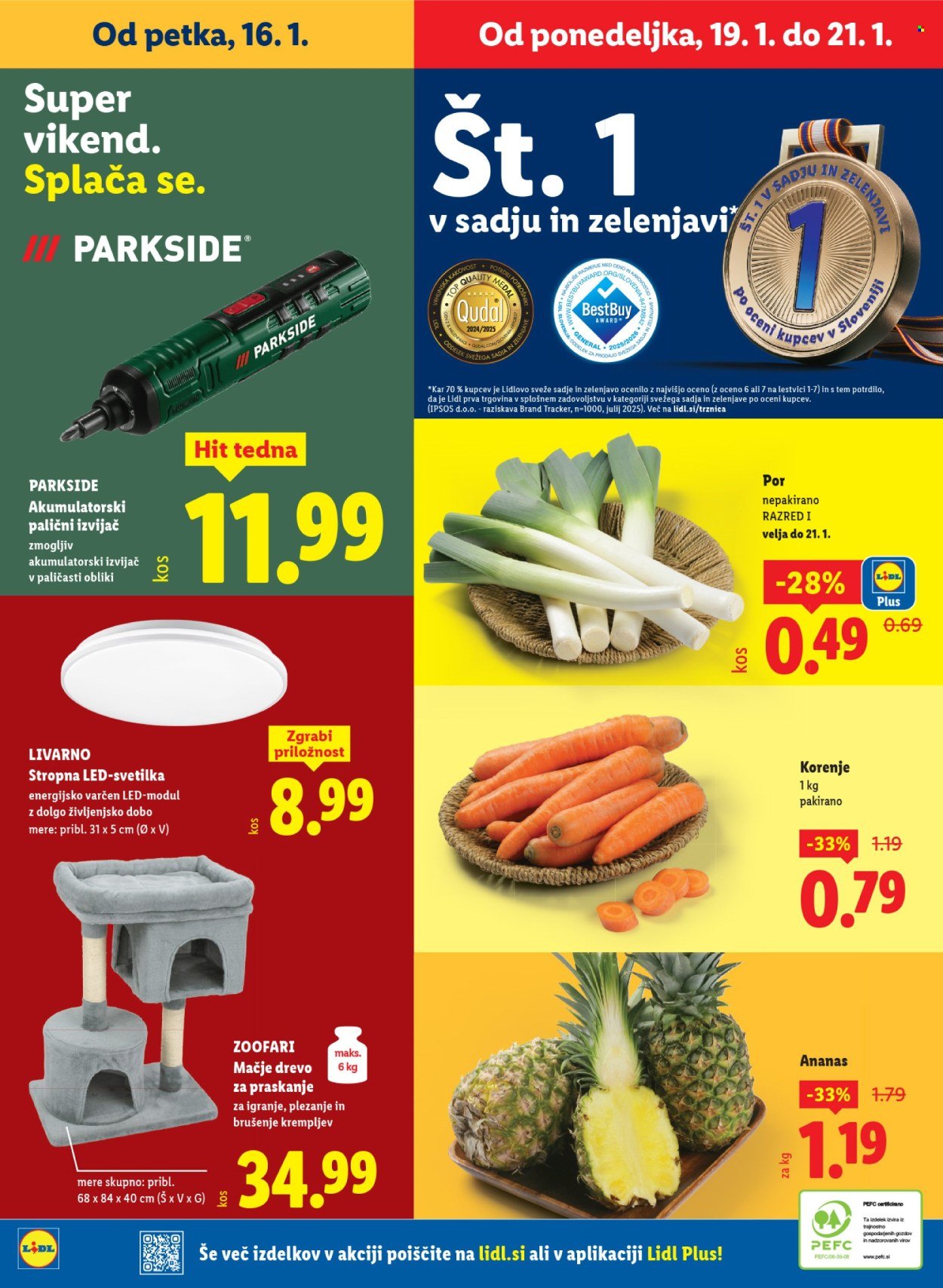 LIDL katalog - Od četrtka, 15. 1. 2026 (2026-01-15 - 2026-01-21)