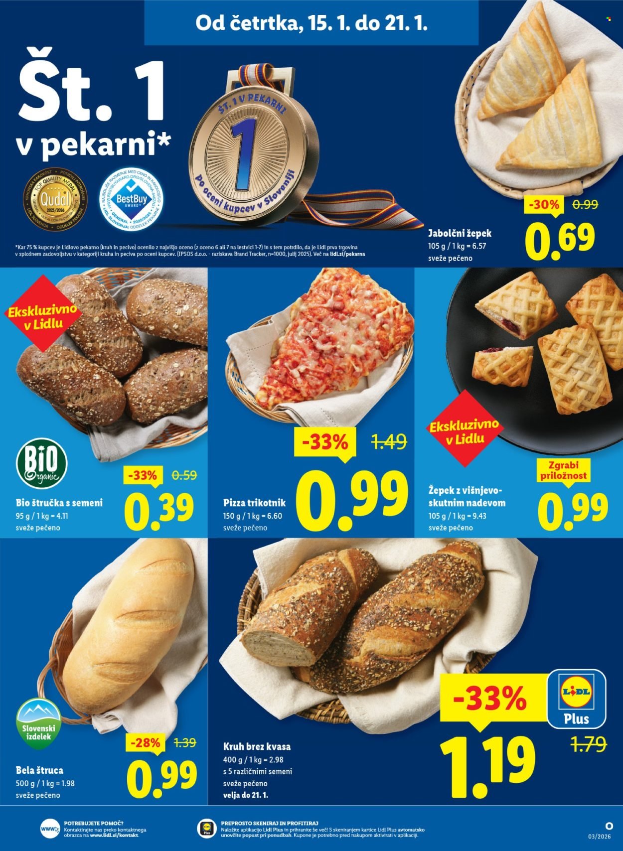 LIDL katalog - Od četrtka, 15. 1. 2026 (2026-01-15 - 2026-01-21)