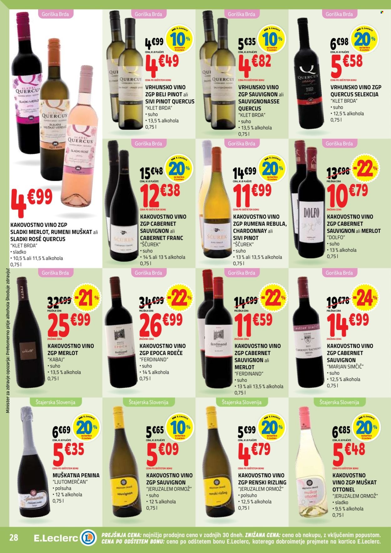 E.LECLERC katalog - Od srede, 11. 3. 2026 (2026-03-11 - 2026-03-21)