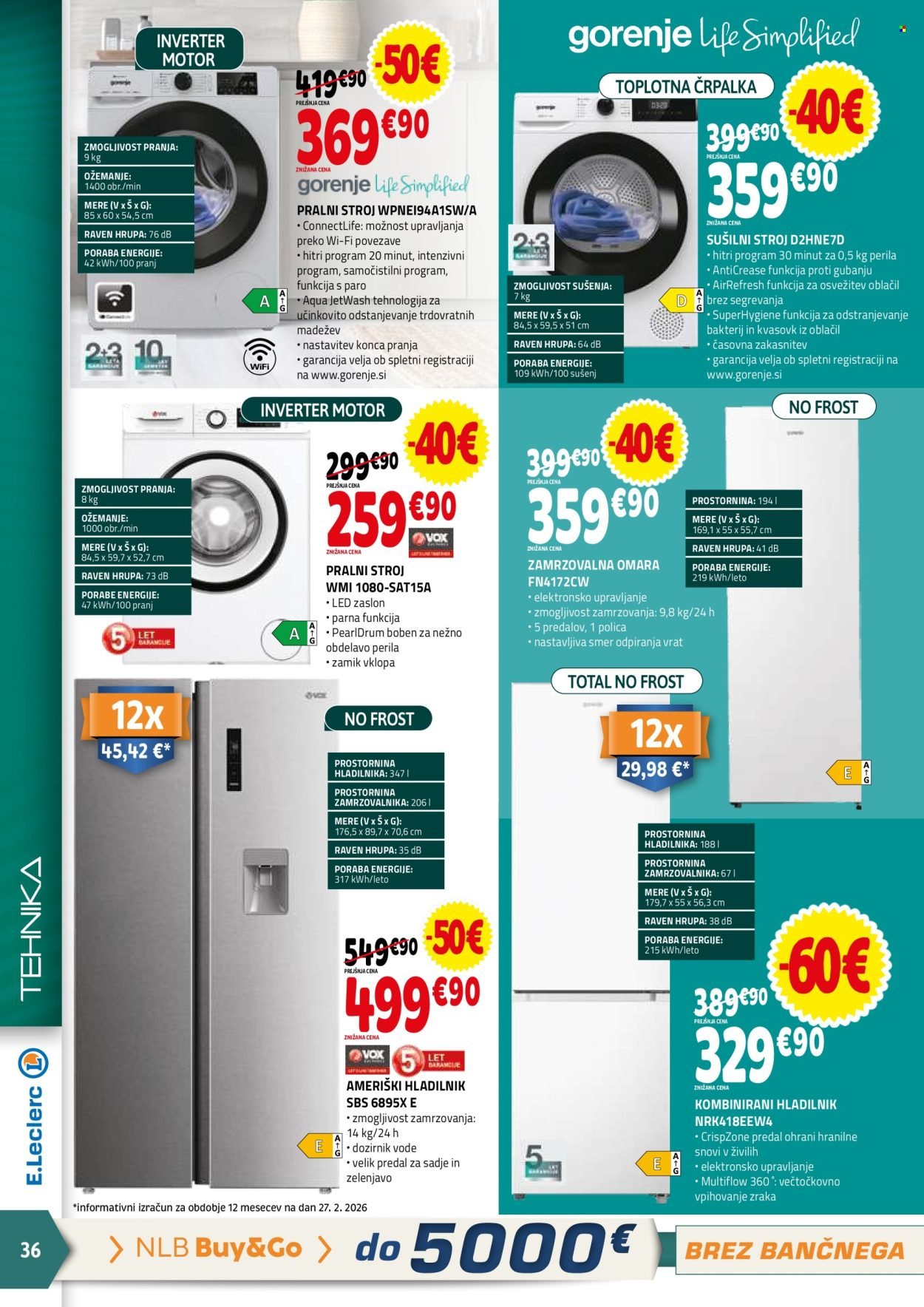 E.LECLERC katalog - Od srede, 11. 3. 2026 (2026-03-11 - 2026-03-21)