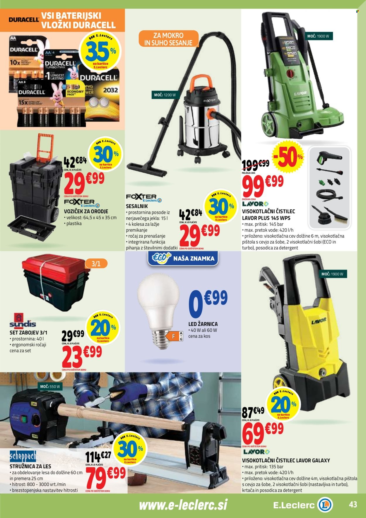 E.LECLERC katalog - Od srede, 11. 3. 2026 (2026-03-11 - 2026-03-21)