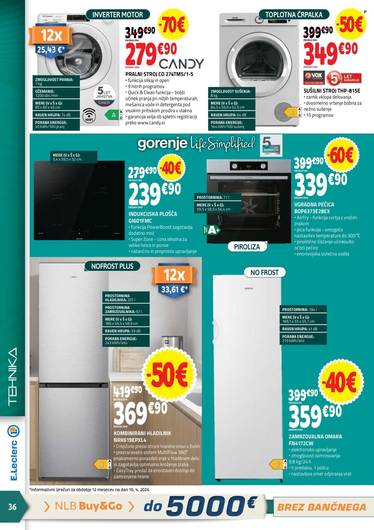 E.LECLERC katalog - Od srede, 22. 4. 2026 (2026-04-22 - 2026-04-30)