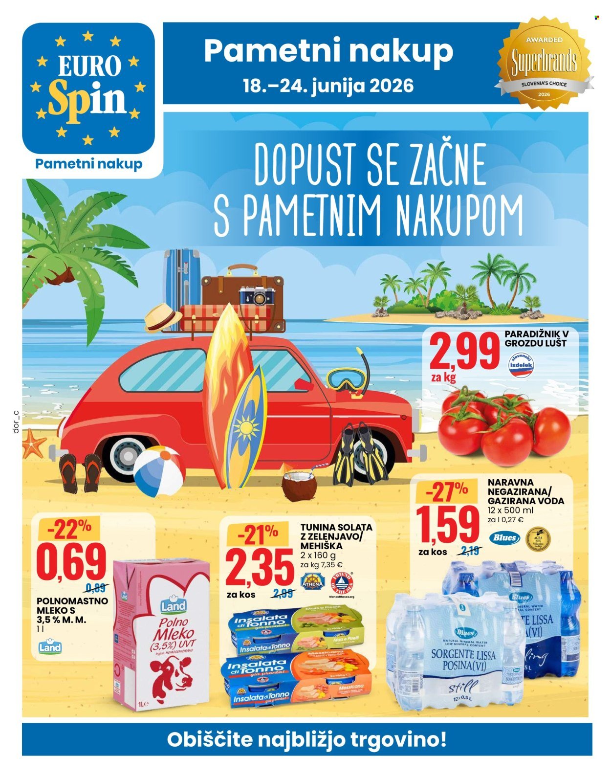 EUROSPIN katalog - Od četrtka, 18. 6. 2026