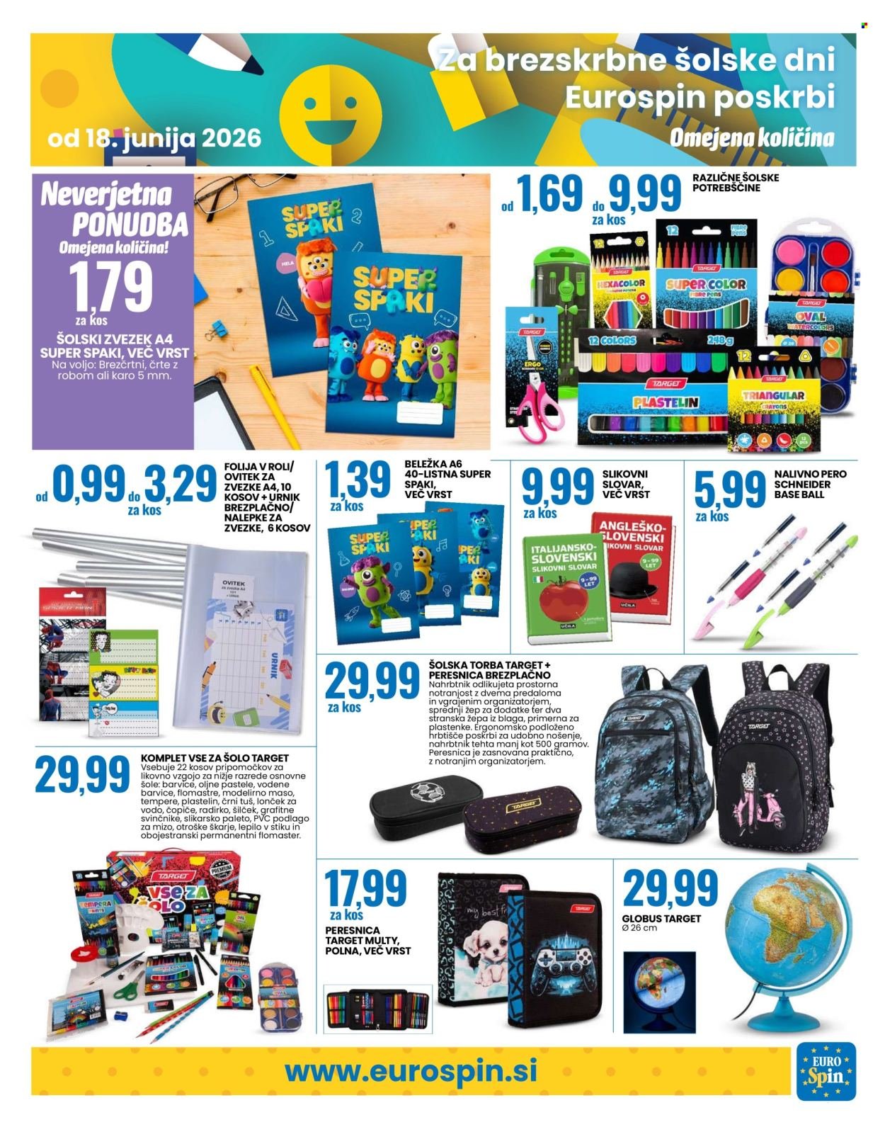 EUROSPIN katalog - Od četrtka, 18. 6. 2026