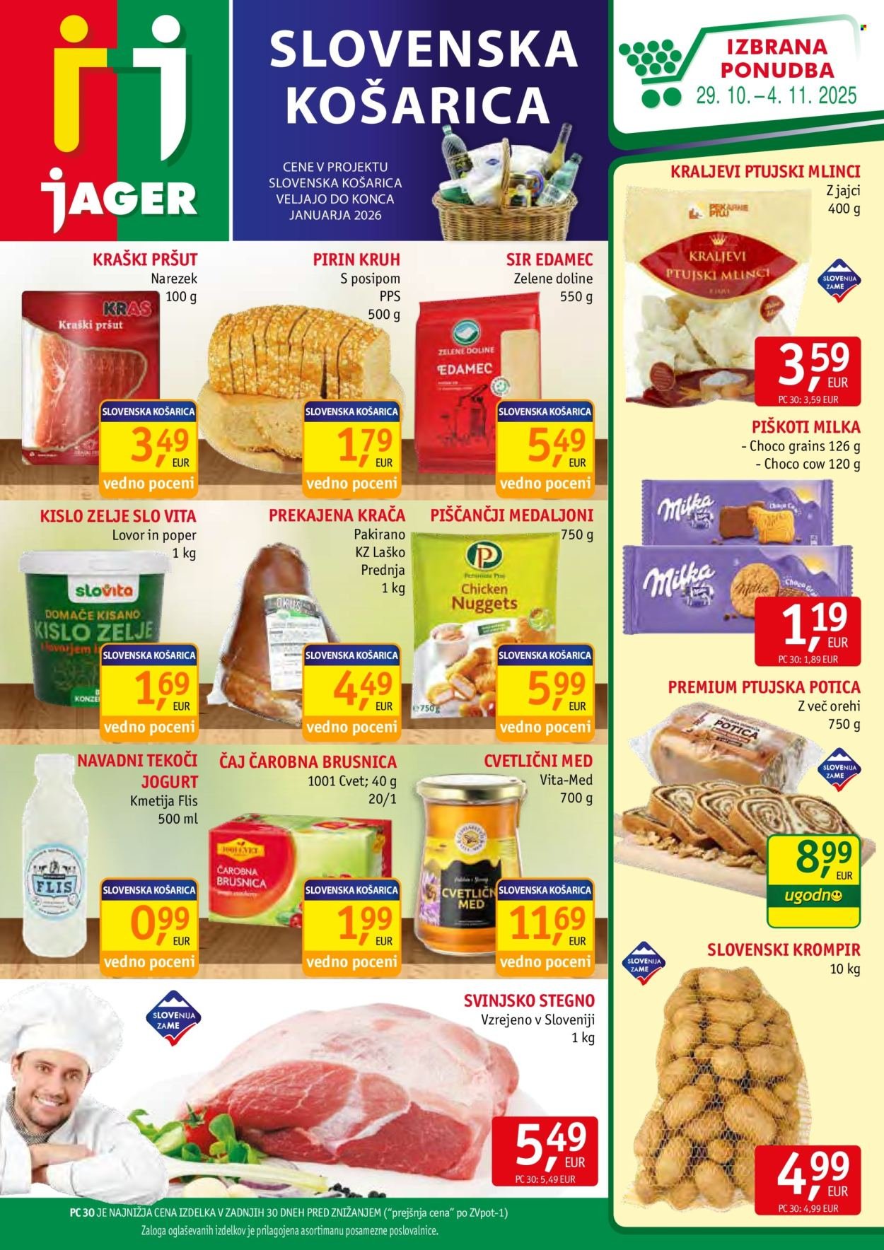 JAGER katalog - Katalog živila (2025-10-29 - 2025-11-04)