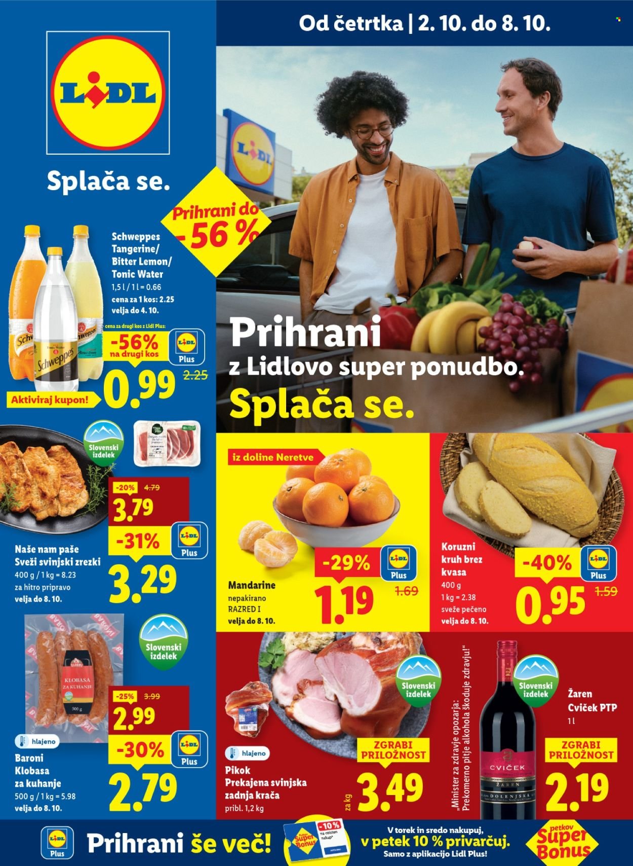 LIDL katalog - Od četrtka, 2. 10. 2025 (2025-10-02 - 2025-10-08)