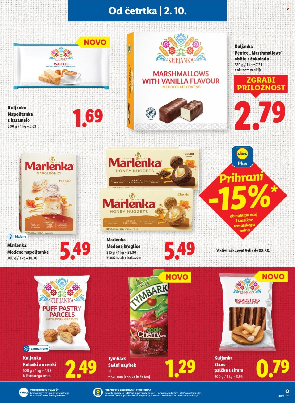 LIDL katalog - Od četrtka, 2. 10. 2025 (2025-10-02 - 2025-10-08)