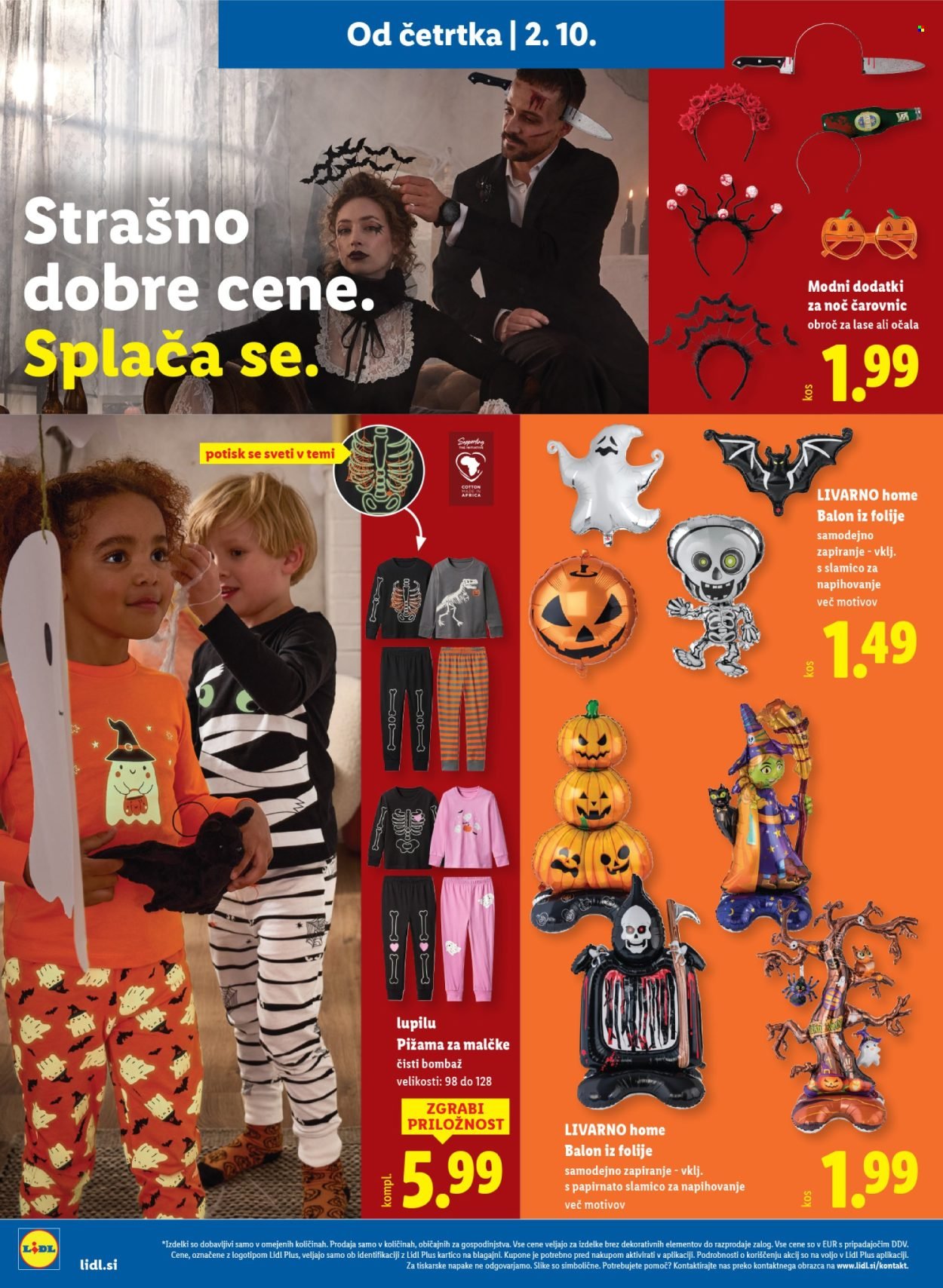 LIDL katalog - Od četrtka, 2. 10. 2025 (2025-10-02 - 2025-10-08)