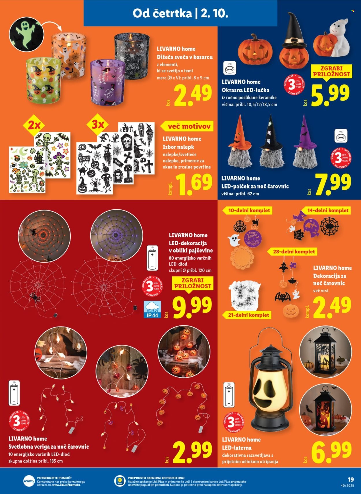 LIDL katalog - Od četrtka, 2. 10. 2025 (2025-10-02 - 2025-10-08)