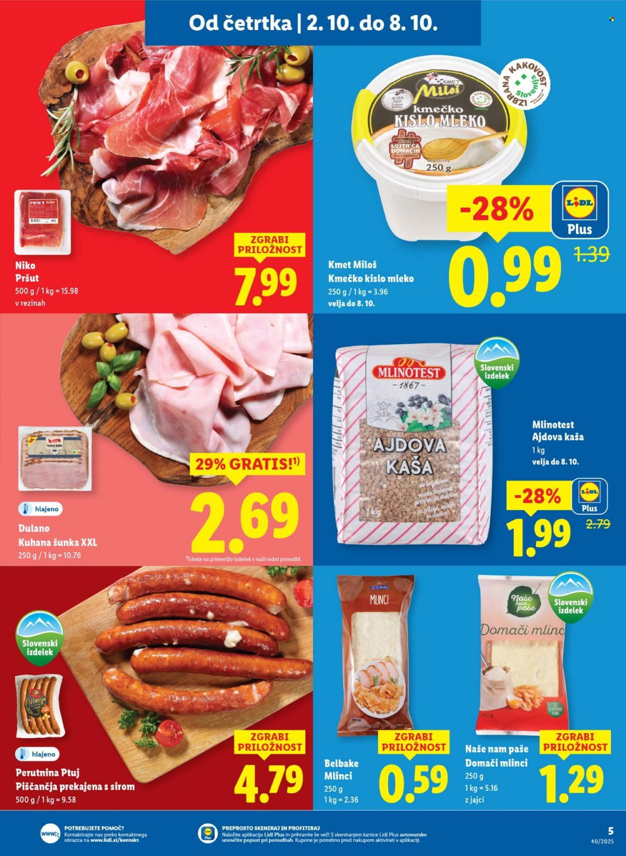 LIDL katalog - Od četrtka, 2. 10. 2025 (2025-10-02 - 2025-10-08)