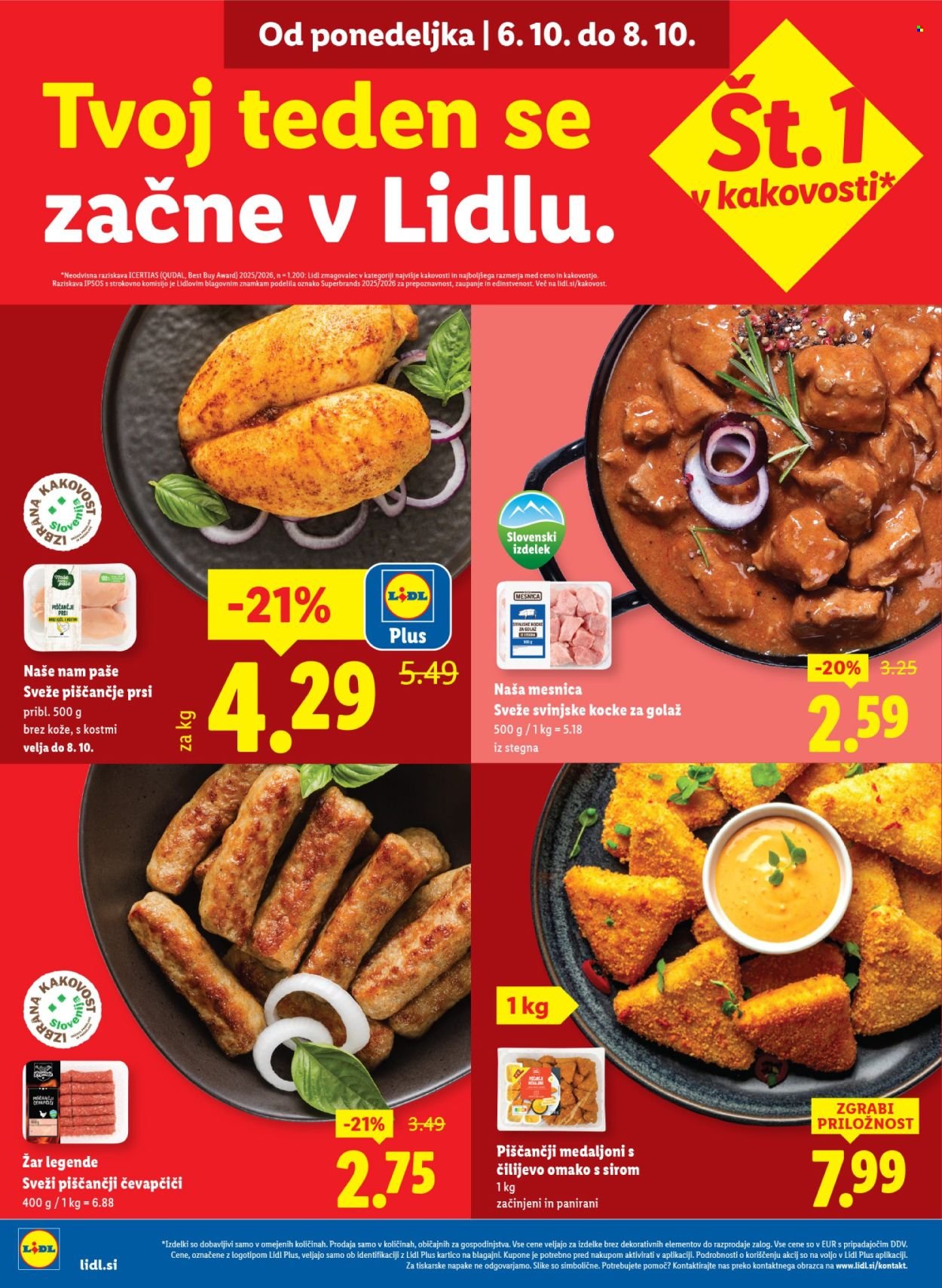 LIDL katalog - Od četrtka, 2. 10. 2025 (2025-10-02 - 2025-10-08)