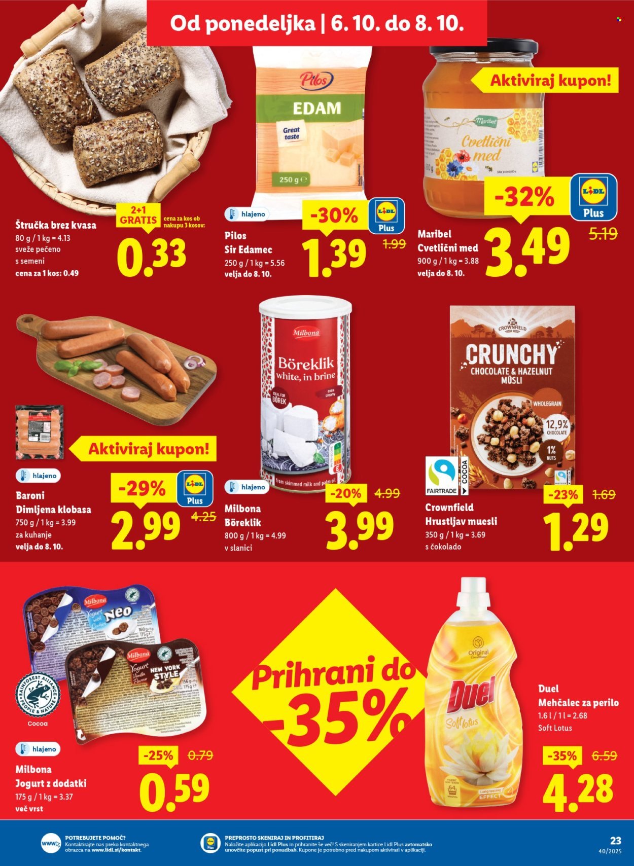 LIDL katalog - Od četrtka, 2. 10. 2025 (2025-10-02 - 2025-10-08)