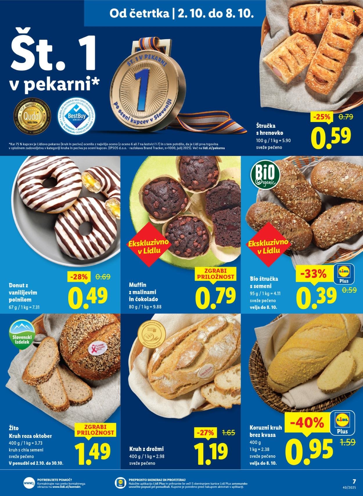 LIDL katalog - Od četrtka, 2. 10. 2025 (2025-10-02 - 2025-10-08)